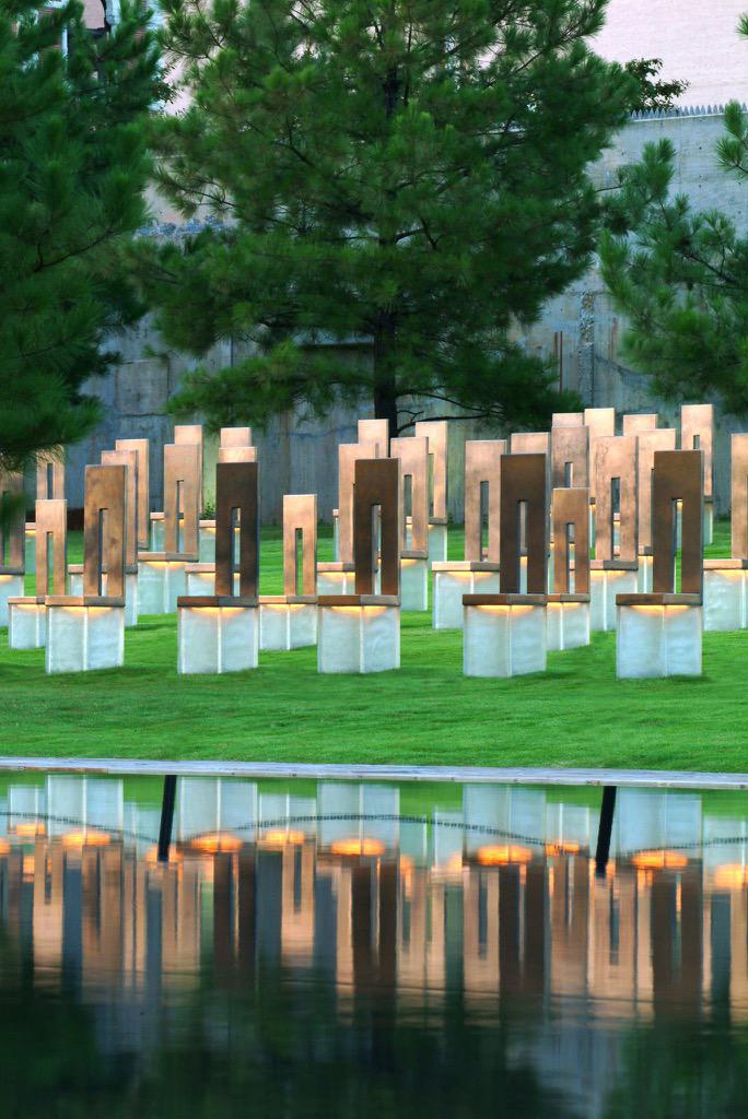 jonnettelynn's tweet image. From @OKCNM 10th anniversary campaign work with @SimonHurstPhoto #OKC #NeverForget #20YearsLater