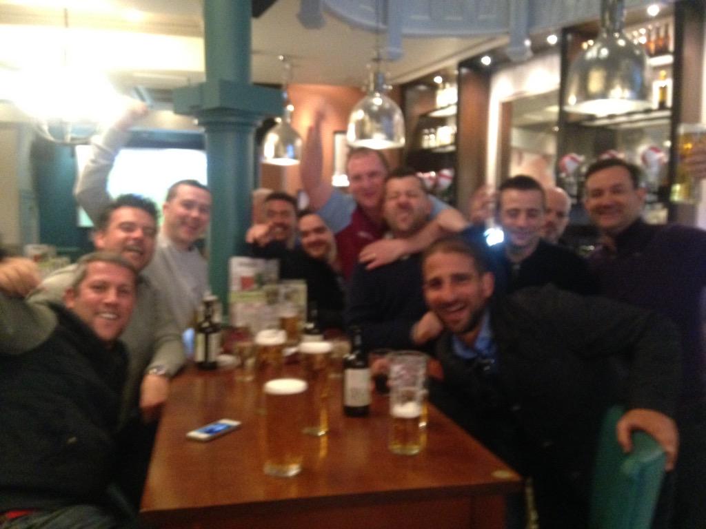 TheHarrow's tweet image. Cracking day for the fans both villa -and Liverpool these villa boys... #FACup