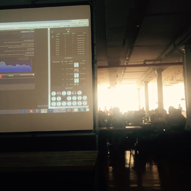 francium's tweet image. This is what it's like Backstage #VIP #fintechhack