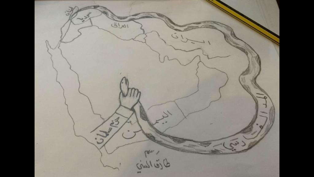 khafhm's tweet photo. “@anwur60: لوحة معبرة عن المد الصفوي 
للفنان طارق السني http://t.co/iAOYn5GNjN”