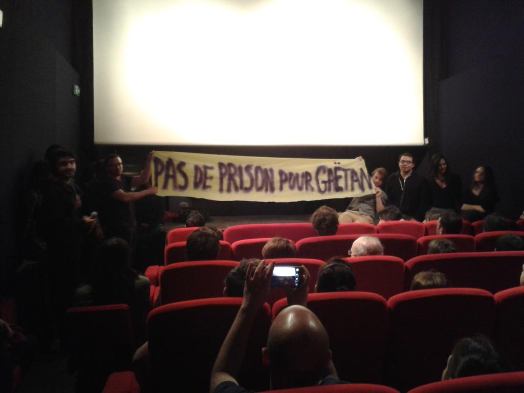 CinemaTurquie's tweet photo. #PasDePrisonPourGaetan Atelier du Cinéma de l'Acort en solidarité avec Gaëtan ! http://t.co/qca7EVZmhG