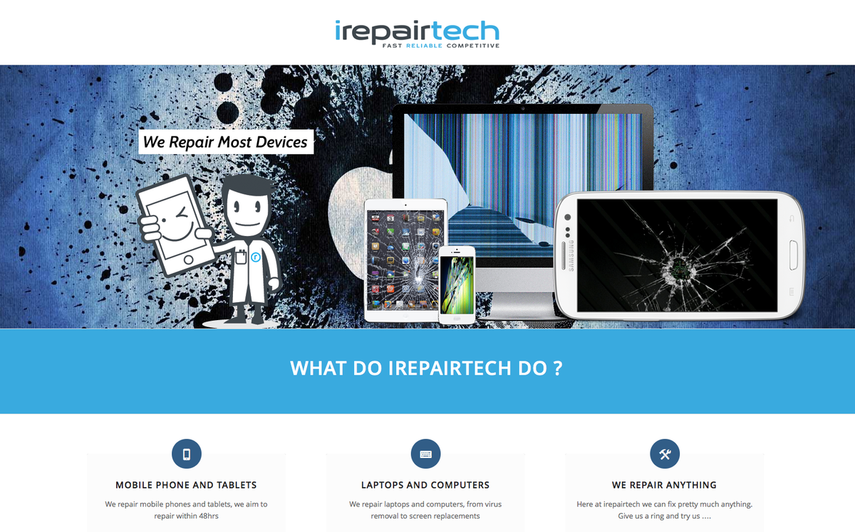 iRepairTech's tweet photo. @TheoPaphitis  Cutting edge mobile phone repair. Same Day across the UK. Watch my video https://t.co/0bO9JEBhmB #SBS http://t.co/LYOd6Oojn8