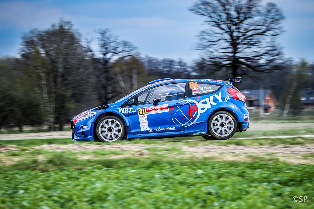 ColorCarPL's tweet image. #habaj #spentany #rajdmikolowski #ford #fiesta #r5 #rally #rajdy