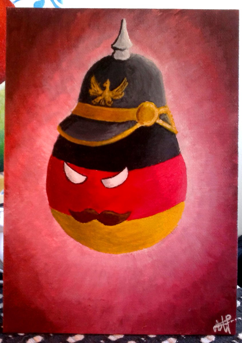 CountryballArt's tweet photo. Germoney's official portrait! http://t.co/lliVVntWbe