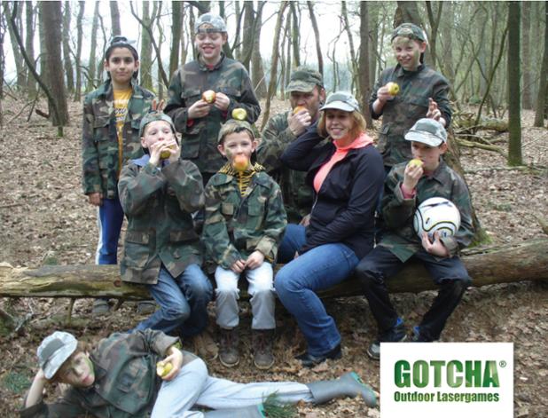 LasergameGotcha's tweet photo. Lekker buitenspelen! Deze week krijgen alle kinderen die komen lasergamen een gratis appel! http://t.co/0oMjDYO3eh http://t.co/f3hr8jV9h0