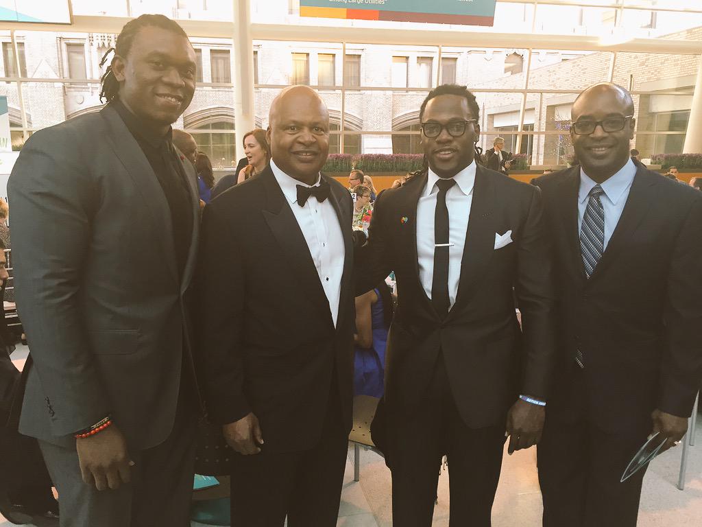 JoiqueBell's tweet photo. @Lions @Ziggy_Ansah #CoachCaldwell #SheldonWhite & I supporting the @AutismAlliance movement at their Gala last night http://t.co/IAQVOuzikd
