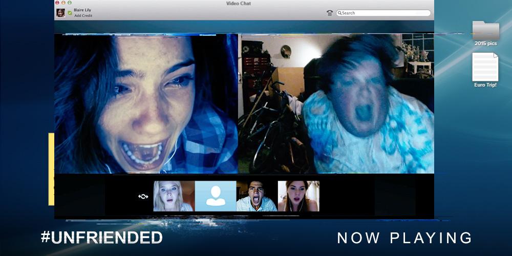 blumhouse's tweet photo. RT if you saw or are seeing #Unfriended this weekend! http://t.co/LRdHnbpocu