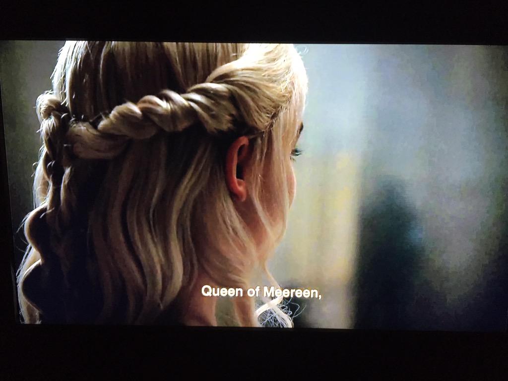 APPLESToNEPiX's tweet photo. "Know that you stand before #DaenerysTargaryen!
Who has #LotsOfNames!"
"CUT! Dammit Jerry."
"What? I can't remember.. http://t.co/3T1saUkqhP