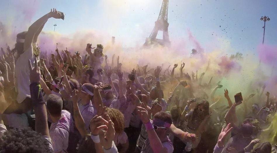 zoeml_'s tweet image. le color run c'était une pure tuerie 😍🎨 #ColorRunParis @TheColorRunFR