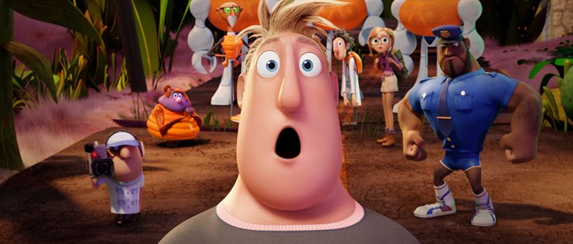 SonyAnimation's tweet photo. What Monday mornings feel like. #Cloudy2 http://t.co/CDcOGWxzag