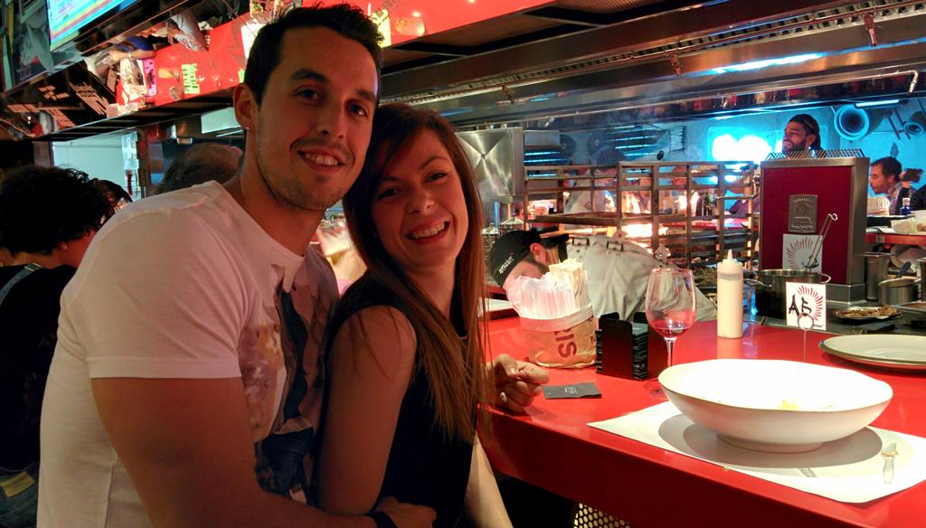 riescocalvo's tweet photo. Espectacular experiencia en streetXo d @Dabizdiverxo junto a @Angelesgonla no os lo perdais, deseando ir a Diverxo!!! http://t.co/7ATsirG23i