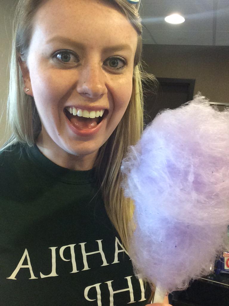 ashyaves's tweet image. Walked into the hotel and was immediately given cotton candy #ServeOneServeAll
