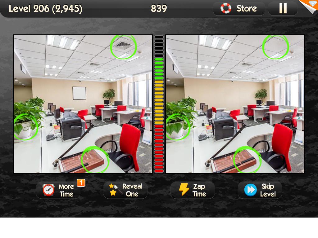 CSimanovsky's tweet image. Retweet this if you can spot a difference on this level of #WhatsTheDifference! WhatsTheDifferenceApp.com