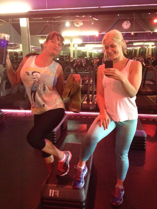 Thelma and Louise @MsSarahVandella kicking ass barry's Boot Camp BITCH IM THELMA BTW LOL http://t.co<a class="tags" href="/tag/mssarahvandella">@mssarahvandella</a><a href="/tag/yellowroseaustin"class="tags"><span>#yellowroseaustin</span></a>