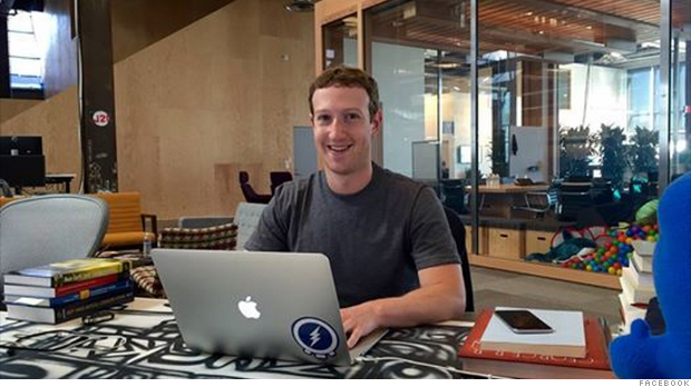 Mark Zuckerberg only works 50 to 60 hours a week
cnnmon.ie/1JctRdg via <a href="/DavidGoldmanCNN/">David Goldman</a>