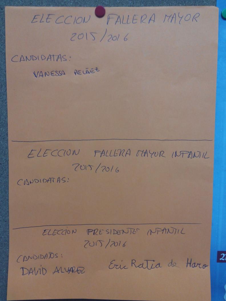 Ja hem obert el periode d'elecció de FFMM i Presi infantil. Podeu apuntar-vos al casal fins l'elecció, el 30 d'Abril