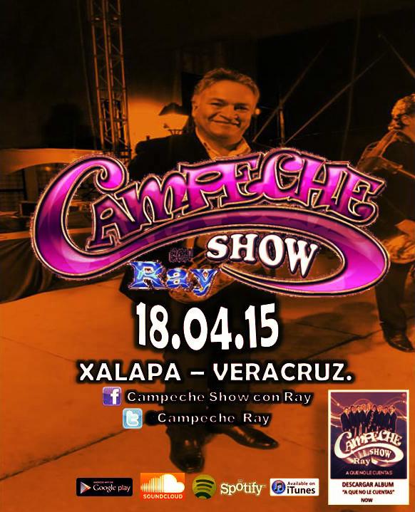 Mañana tenemos una cita, por nada del mundo se lo pierdan #CampecheShow llega con todo.  
#Veracruz Ahi Nos Vemos