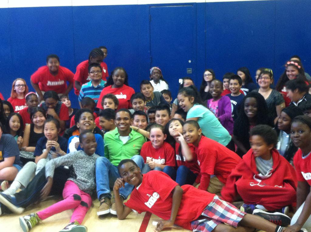 angislist's tweet photo. Thanks @docshaw for coming and hanging out with the Northport kids today! http://t.co/MPSBkn3mAF