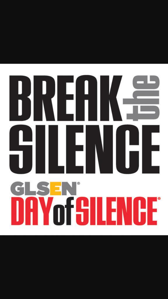 bholmstr22's tweet photo. #dayofsilence http://t.co/oD2r3sfWMq