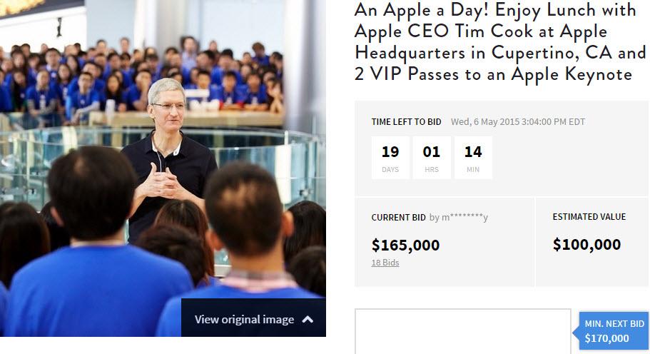 schrankm's tweet photo. RT @nbcbayarea: Apple's @Tim_Cook is a hotter @Charitybuzz item than Taylor Swift &amp; RDJ http://t.co/F494mHzlSa http://t.co/LDYyiEdHwg