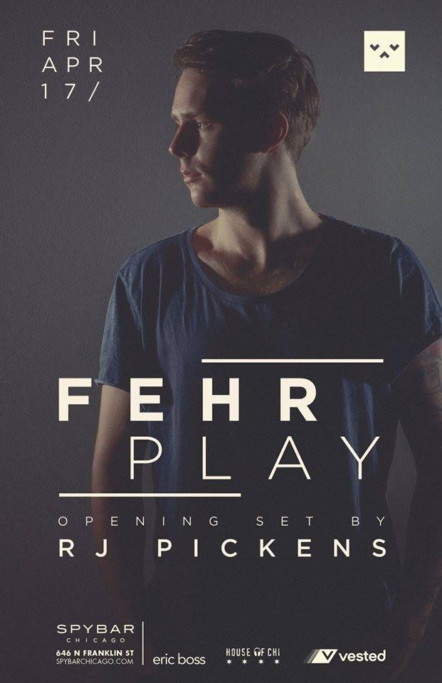 VestedCHI's tweet photo. 2nite, we rock. @Fehrplay w/ support from @rjpickens1 at the spot: @Spybar .  Grab a ticket.  http://t.co/ww0CVp86dz http://t.co/9sT2JhhOmT