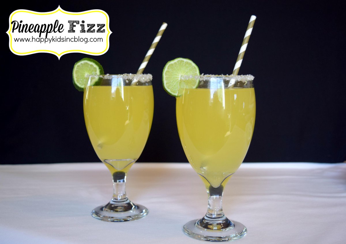 happykidsinc's tweet photo. {Pineapple Fizz Mocktail made w/ @verisoda} http://t.co/NEFApPE39C #momsmeet #mocktails #organic #nonGMO #ad http://t.co/gtjSces4nV