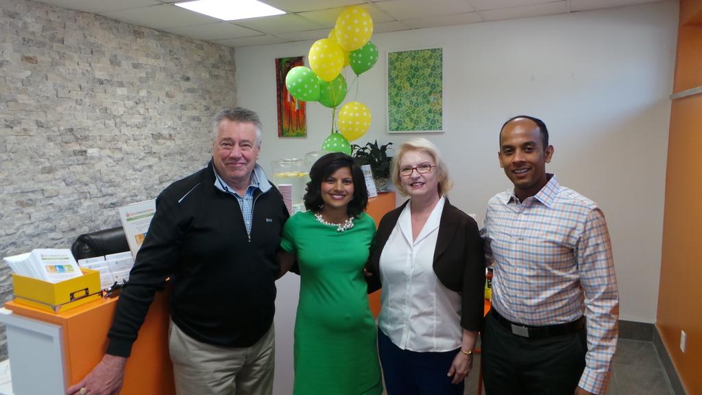 Getting ready for the Grand Opening <a href="/CitrusMed/">Citrus Medical</a> in Mimico Village #Etobicoke