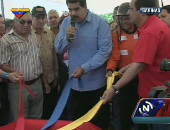[AHORA] Pdte. <a href="/NicolasMaduro/">Nicolás Maduro</a> inaugura Av. La Ribereña, en Barinas
