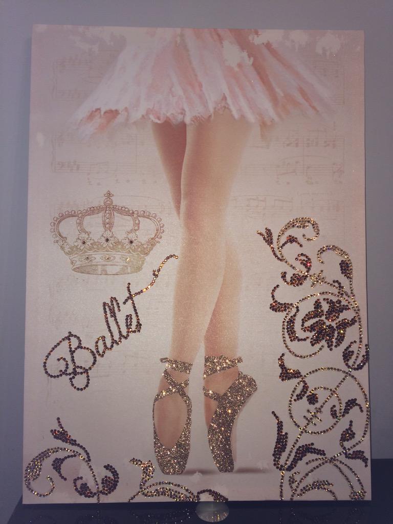 elishamount's tweet photo. Ballerina canvas in coloured sworvoski crystals 💎 http://t.co/41REMDbDzH