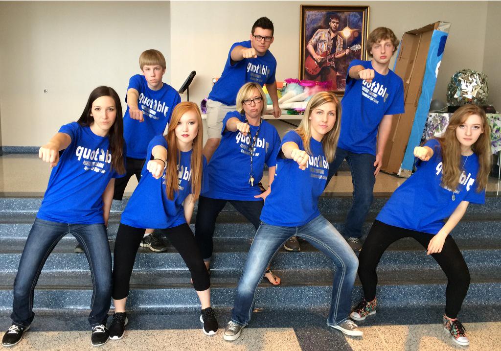 PantherYB2015's tweet photo. Check out our staff shirts we just "whipped" up. #aspastafftshirt #greenbrierhighschool http://t.co/Iro53k63Yw
