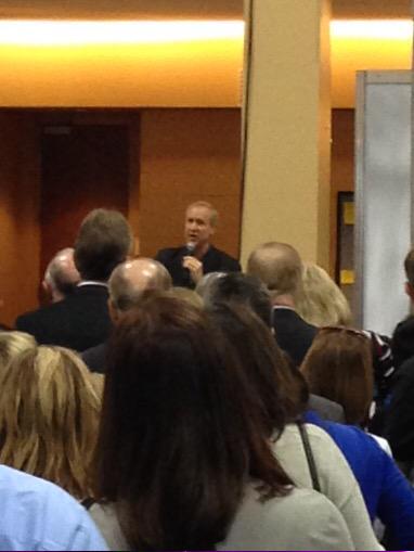 Governor Bruce Rauner at the convention! #ILAC2015CRASHERS #ILCUCONV