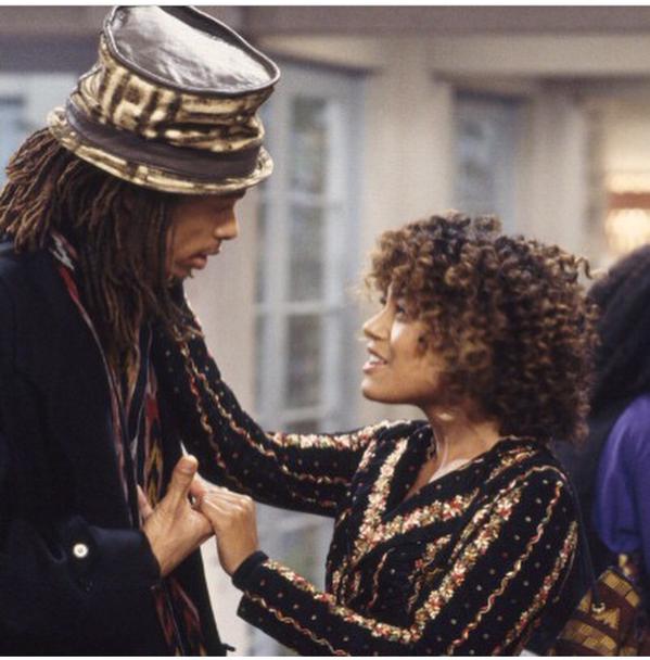 ADW_Hillman's tweet photo. Freddie and Shazza!!! @IAmCreeSummer @GaryDourdan #ADifferentWorld #Love #LLama #Hillman http://t.co/fTkpry1pQQ