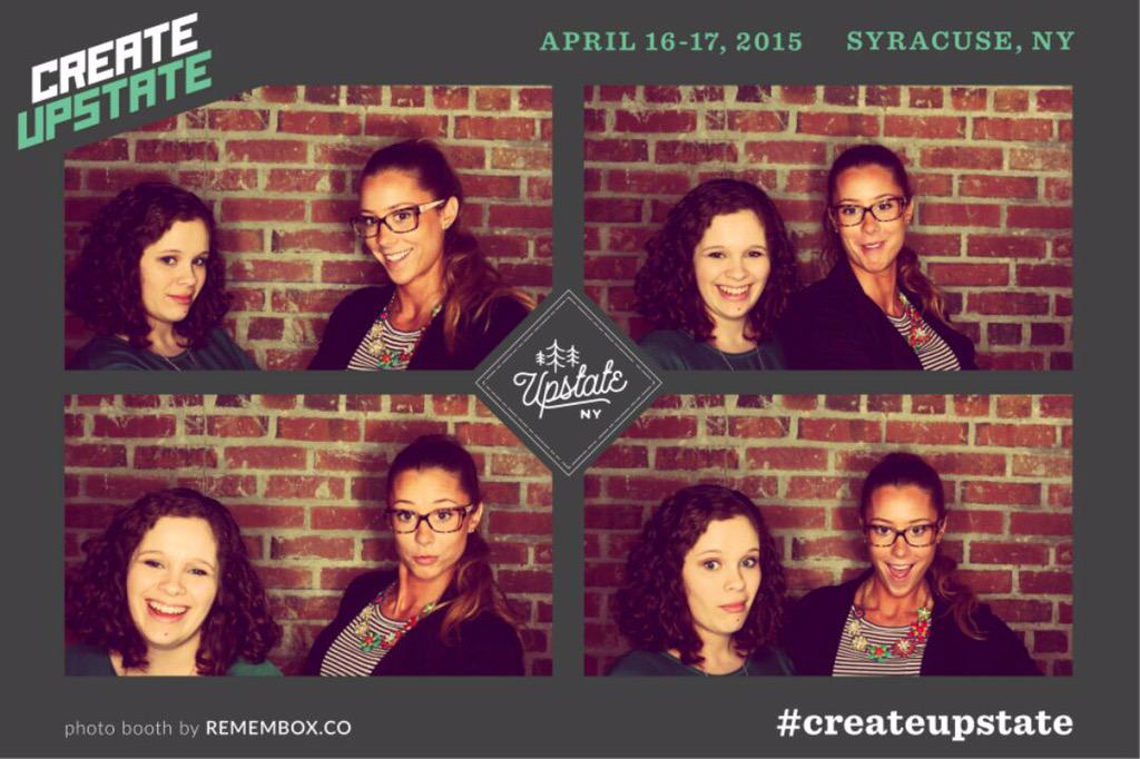 emmbeee's tweet image. Mah Girl @KGilf_ @ @CreateUpstate #createupstate