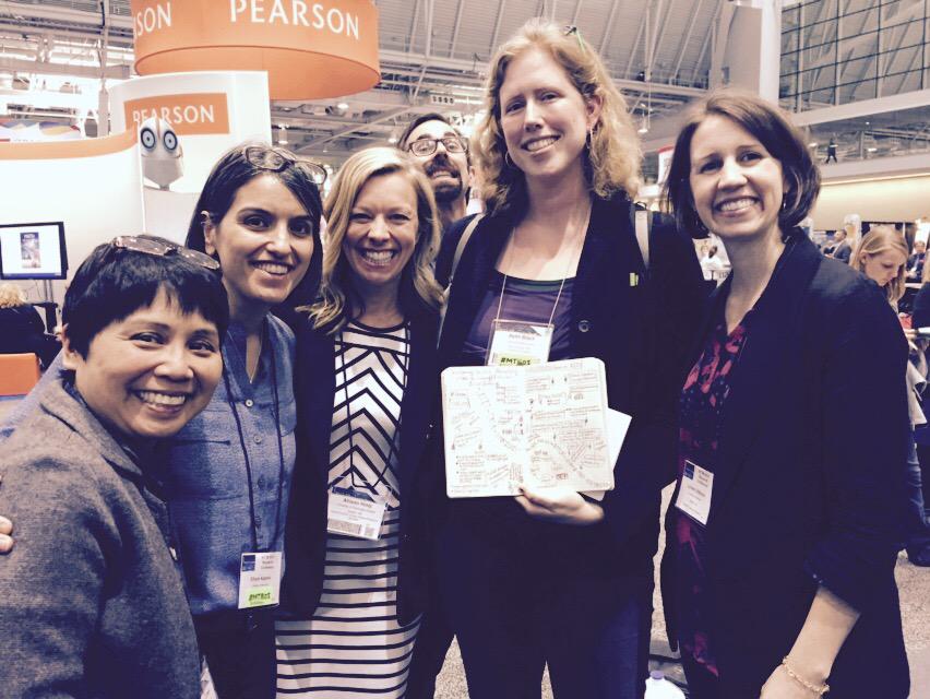 We met @Mythagon @ekazemi <a href="/allisonhintz124/">Dr. Allison Hintz</a> <a href="/lynseymathed/">Lynsey Gibbons</a> #MTBoS #NCTMBoston