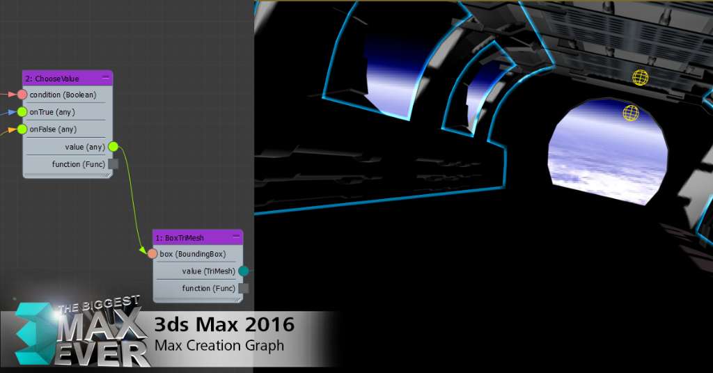 celesthar's tweet image. Excited about #MaxCreationGraph in #3dsMax2016 ? Watch these training videos to get started autode.sk/1PYNZon