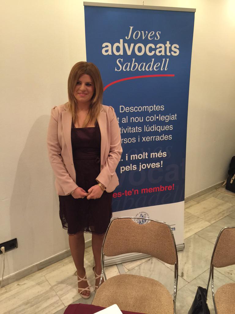 jagarciacazorla's tweet photo. Como Decano @icasbd mi #FF de hoy es para @advocatsjoves y su Presidenta @CristinaSort por su #NetworkingJAS Un éxito http://t.co/JhwSRRF5b8