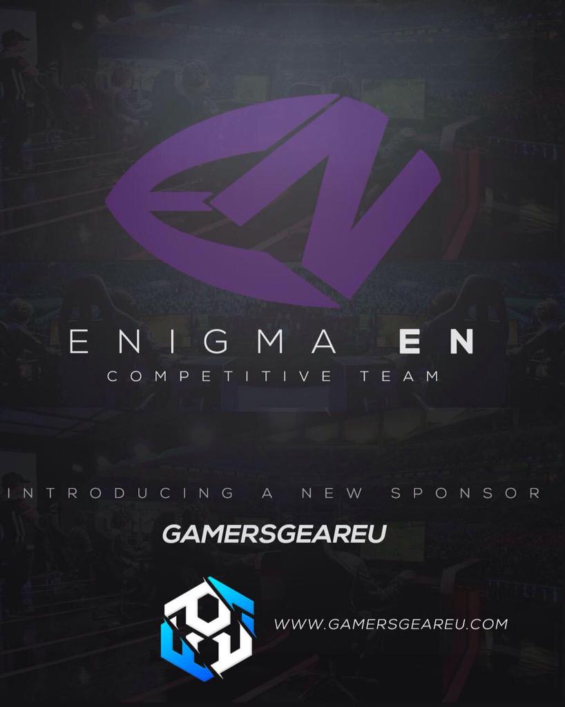 TheEnigmaEN's tweet photo. Like to welcome our Newest Partner for all your amazing Enigma EN apparel needs !!! @GamersGearEU http://t.co/4ZKgjUtddN