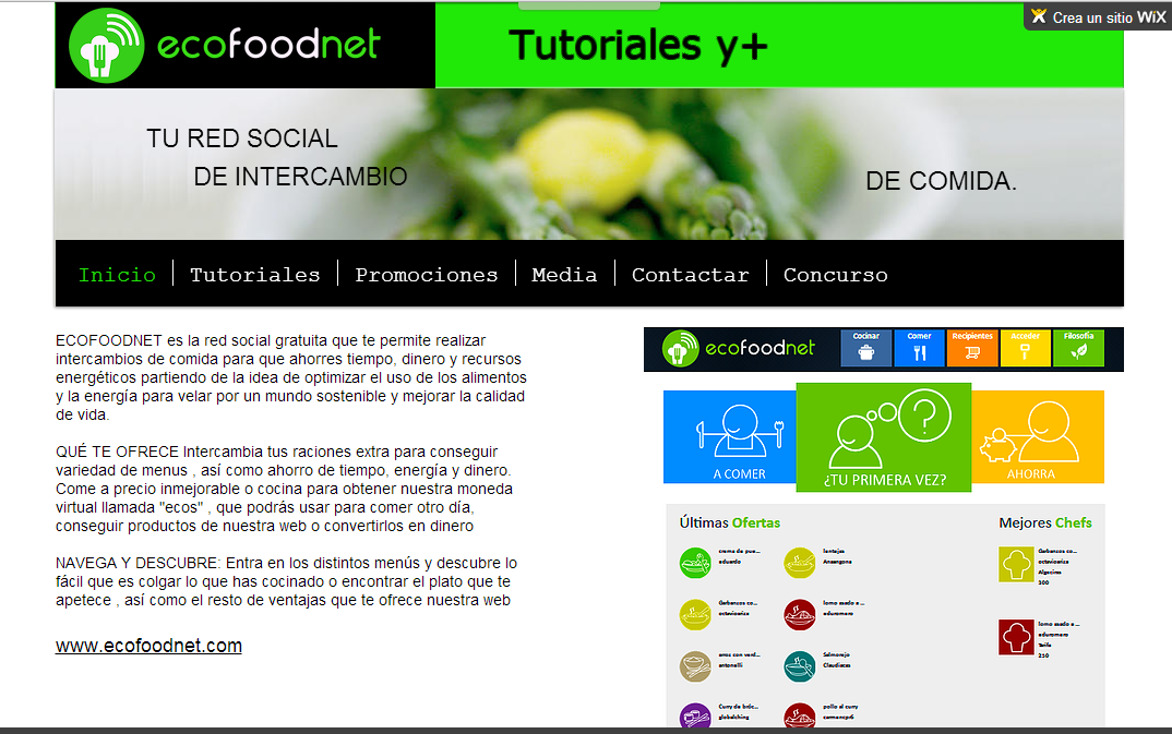 Ecofoodnet's tweet image. Descubre como ahorrar con #ecofoodnet.Aumenta las posibilidades d hacer #menusharing,entra en:
ecofoodnet.wix.com/tutoriales#!Ac…