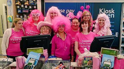 SthOckendenEXP's tweet photo. Thank you to all our staff and customers. We raise £288 today for @CR_UK #leadingthecheer http://t.co/NnUdg3kIda