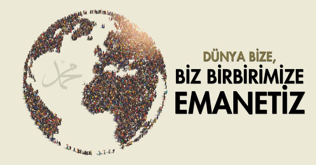 Bize kardeşliğin ne olduğunu en güzel şekilde öğreten Efendimiz'in dünyaya teşrifi kutlu olsun.