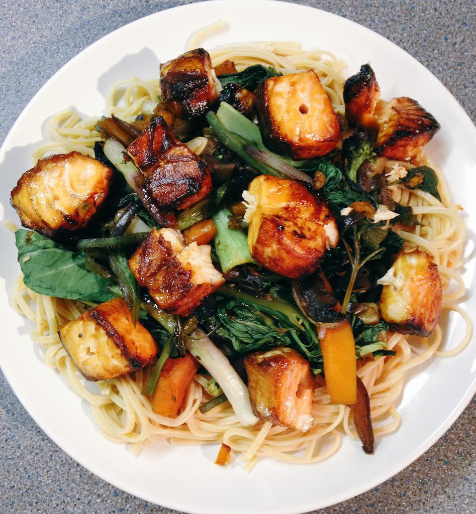 Georgina Wallace Weight Loss Coach (@georginawcoach) on Twitter photo Teriyaki salmon stirfry with <a href="/sainsburys/">Sainsbury's</a> chilli noodles for my <a href="/SlimmingWorld/">Slimming World</a> dinner #freefoods Teriyaki salmon stirfry with <a href="/sainsburys/">Sainsbury's</a> chilli noodles for my <a href="/SlimmingWorld/">Slimming World</a> dinner #freefoods