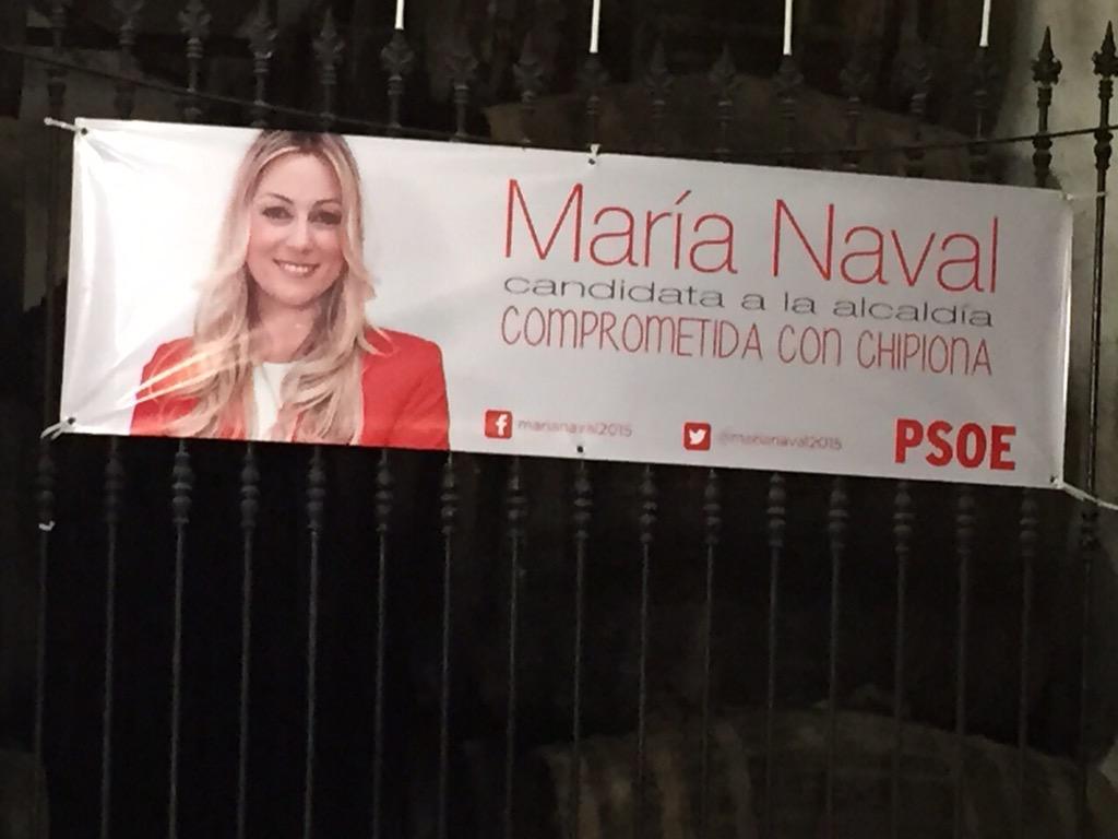 psoecadiz's tweet photo. Presentación de la candidata @marianaval2015 en #Chipiona. Acompañada por @IreneGarciaPsoe y Chiqui Jiménez Barrios. http://t.co/9fywExY6v8