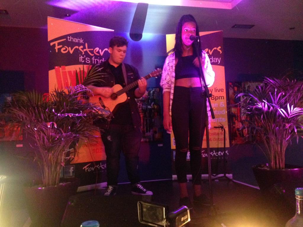 davidk3ll3tt's tweet photo. The Sound of Forsters final round 1, great performances all round #TFIFlive @TFIFLive @ForstersBistro @BCitySocial http://t.co/dTyafWixLz