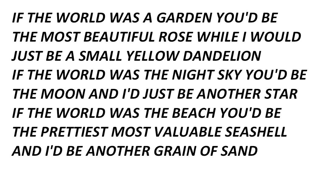 / I wrote something shitty!!