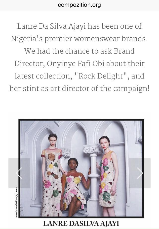 OnyinyeFafiObi's tweet photo. Do read my thoughts on directing the @LDAworld AD campaign & who an LDA woman is. #CompoZer http://t.co/XeTgLaBqaE http://t.co/f9cUTQHJy0