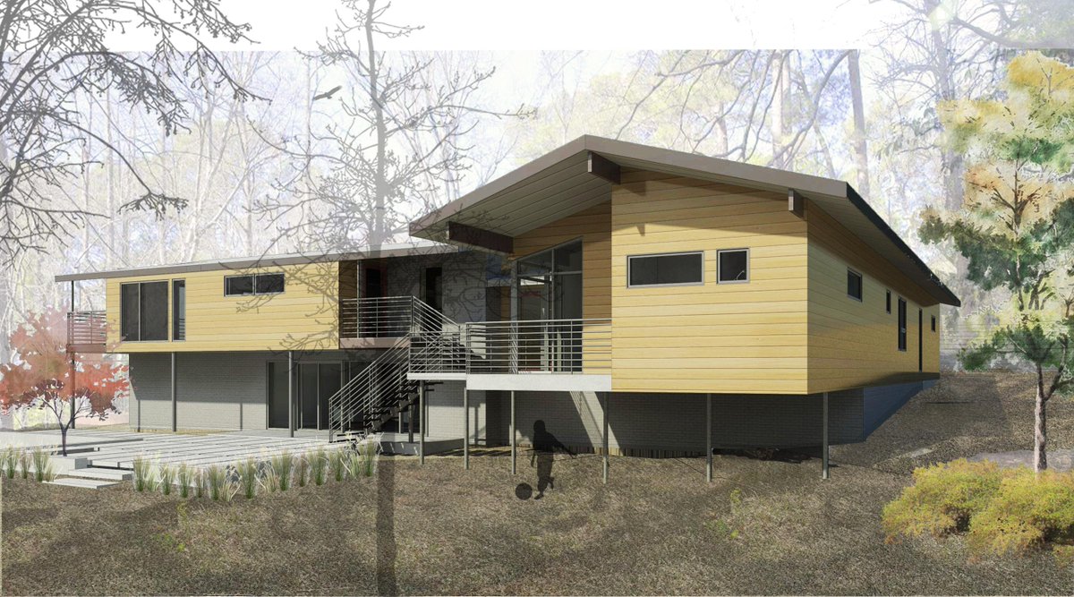 LCArchitecture's tweet photo. Excited about the progress of the Bosher residence! #FayettevilleModern http://t.co/VYOkCgs0sg