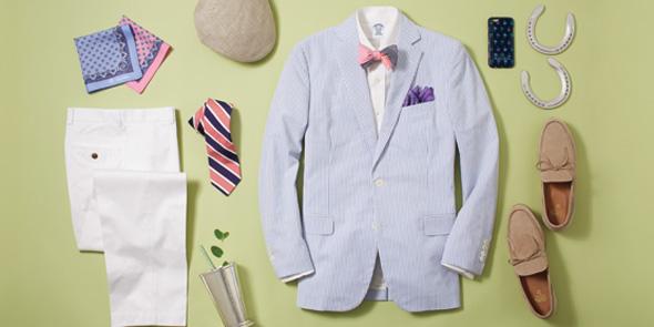 BrooksBrothers's tweet photo. Dress for the race. May the horse be with you. #kentuckyderby http://t.co/4V9zkQwqfx http://t.co/pONcWmt8Fj