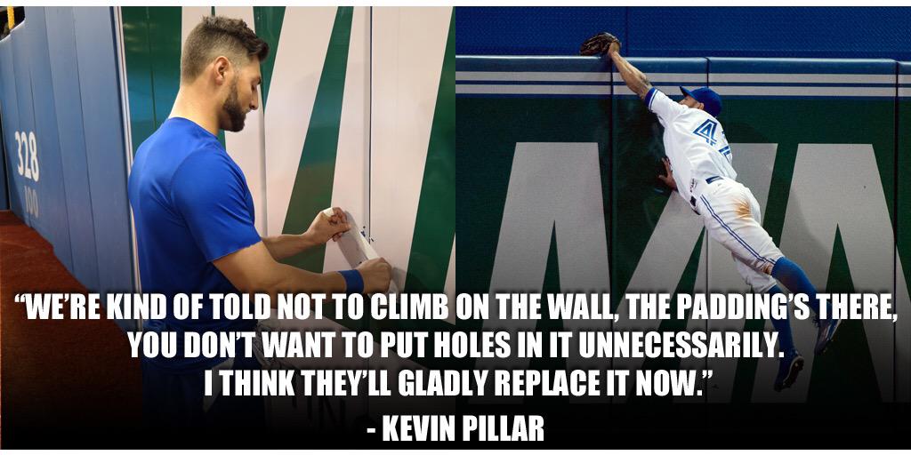 BlueJays's tweet photo. You break it, you fix it! @KPILLAR4 http://t.co/3fCPSbUCZ8