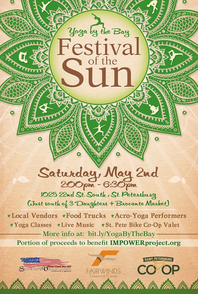 YogaByTheBay's tweet photo. Please RT! Upcoming Yoga Fest in St. Pete May 2nd! #dtsp http://t.co/Hq0WAAZn1G
