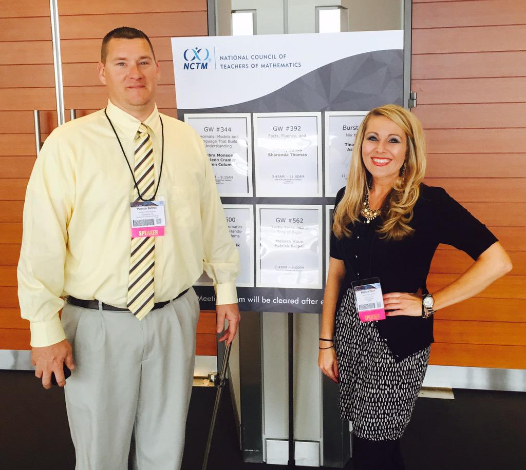 HaunMelissa's tweet photo. Great day presenting high level tasks at NCTM Boston!!! Thanks to all the AWESOME teachers! @Phbethel42 #NCTMBoston http://t.co/lIKWt8zt69